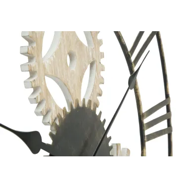 ZEGAR ŚCIENNY ZĘBATKI 70X4,5 cm